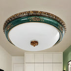 Plafonnier LED encastré Classic Green Bowl