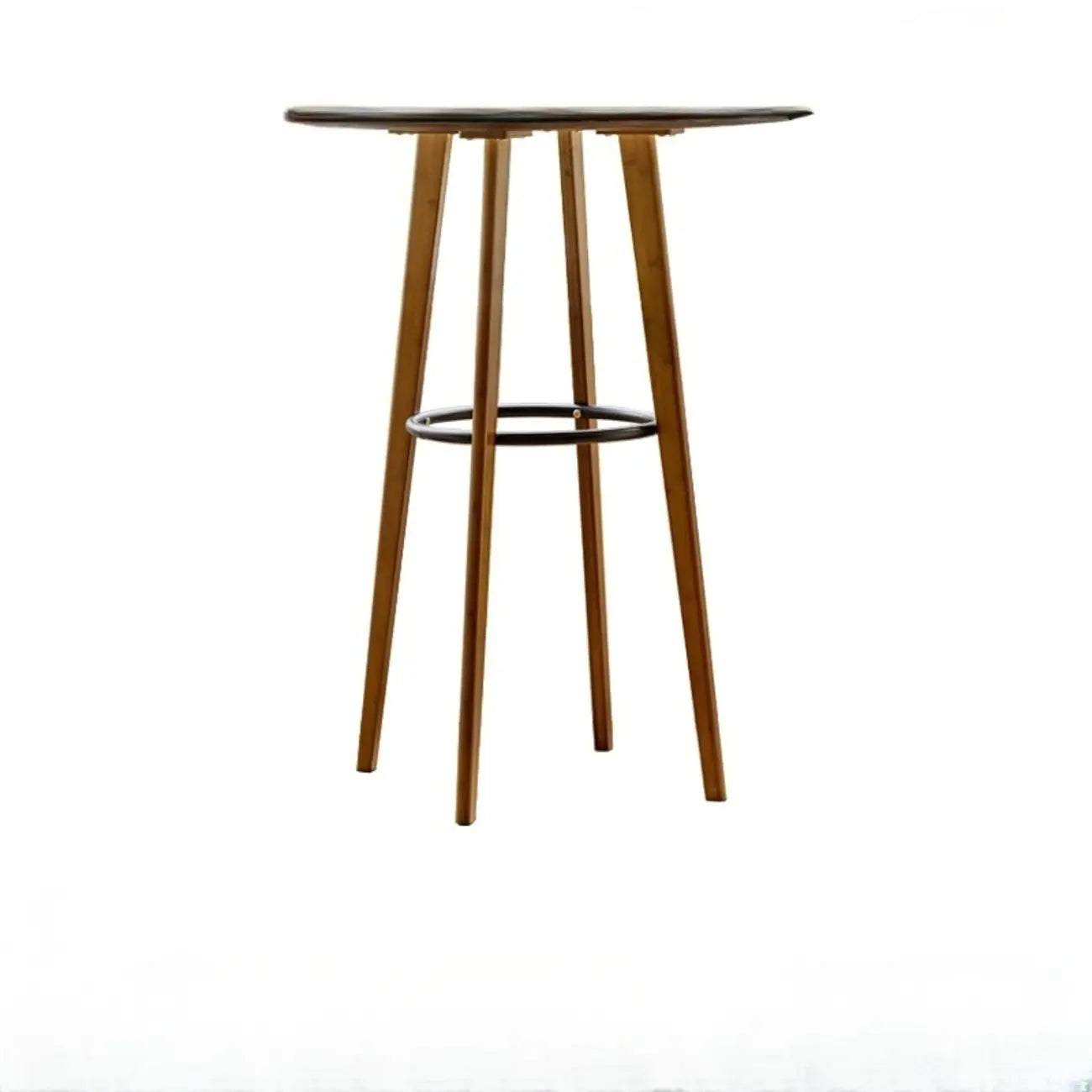 Tables de bar modernes à plateau fixe en bambou de forme sphérique
