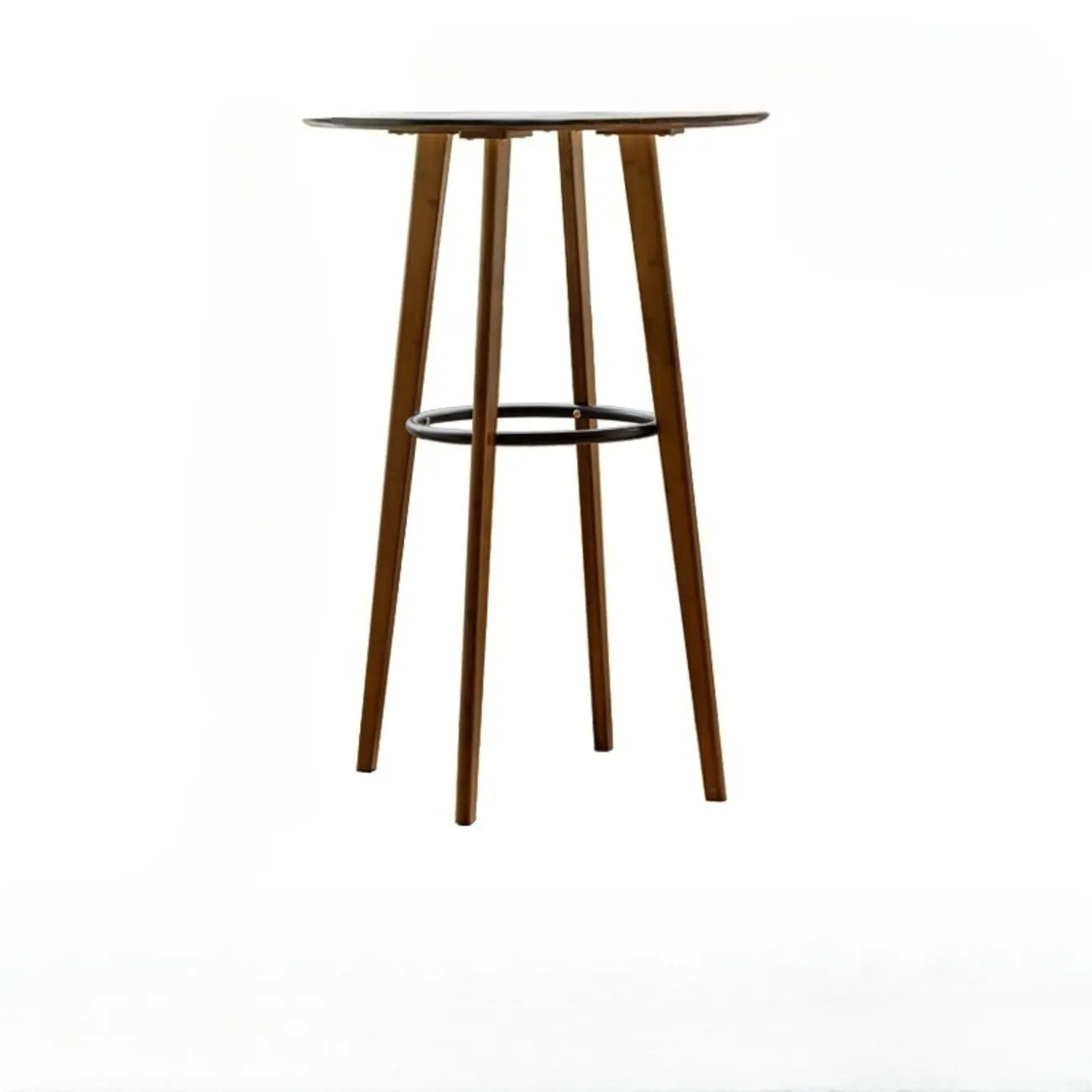Tables de bar modernes à plateau fixe en bambou de forme sphérique