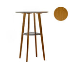 Tables de bar modernes à plateau fixe en bambou de forme sphérique