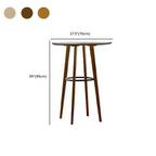 Tables de bar modernes à plateau fixe en bambou de forme sphérique