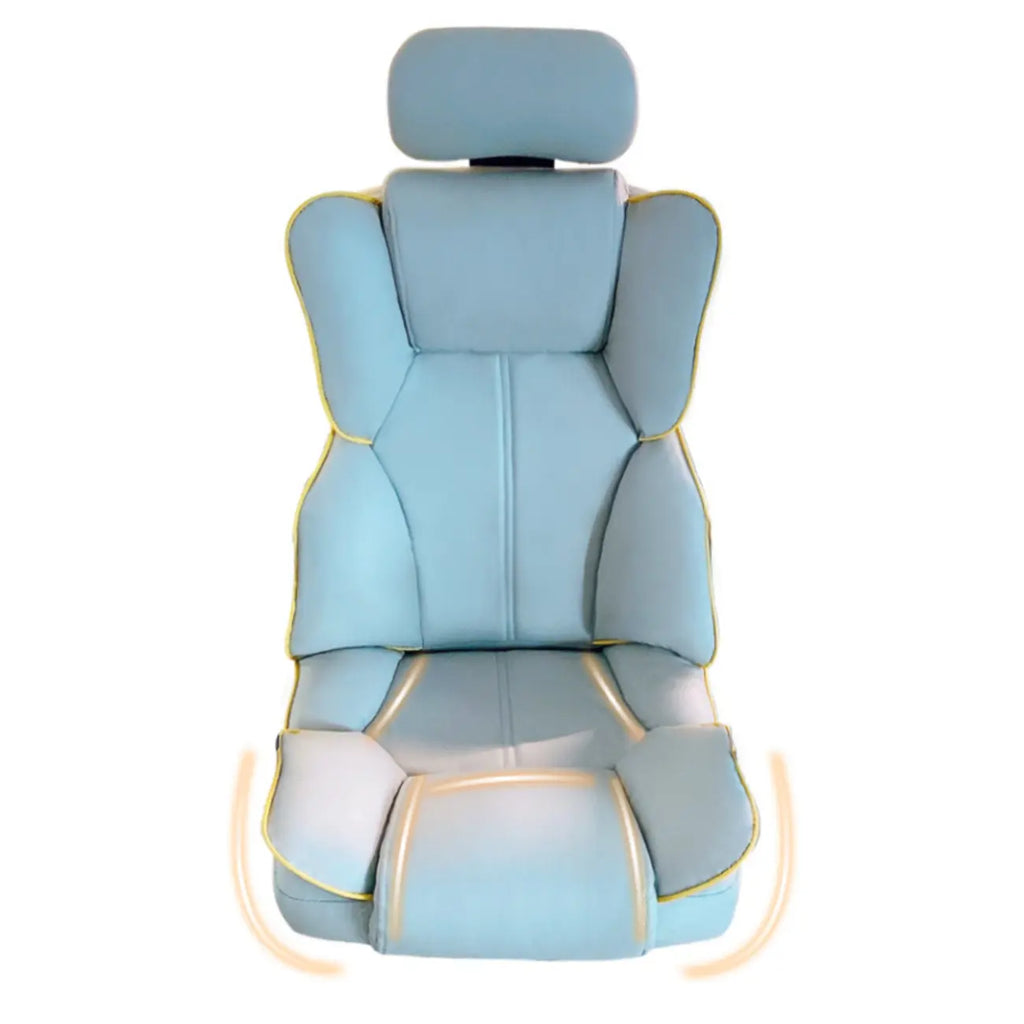 Fauteuil de bureau inclinable moderne en cuir blanc