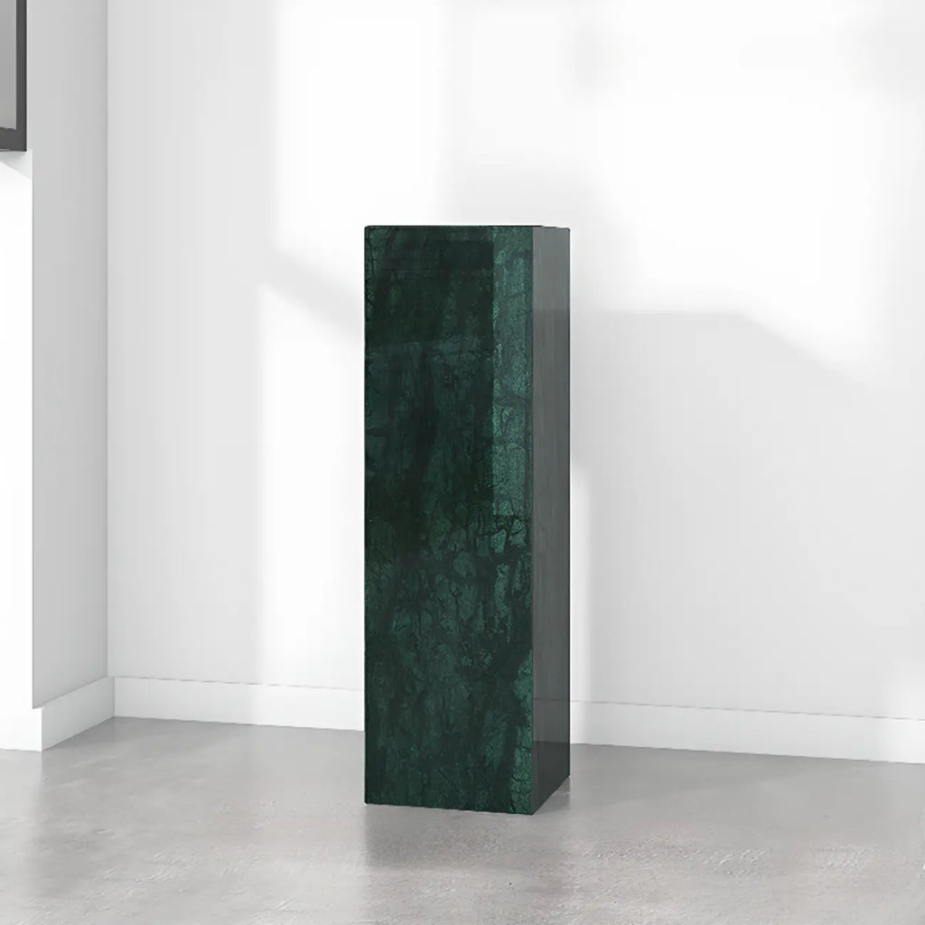 Table d'appoint minimaliste en marbre carré