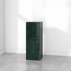 Table d'appoint minimaliste en marbre carré