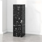 Table d'appoint minimaliste en marbre carré