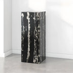 Table d'appoint minimaliste en marbre carré