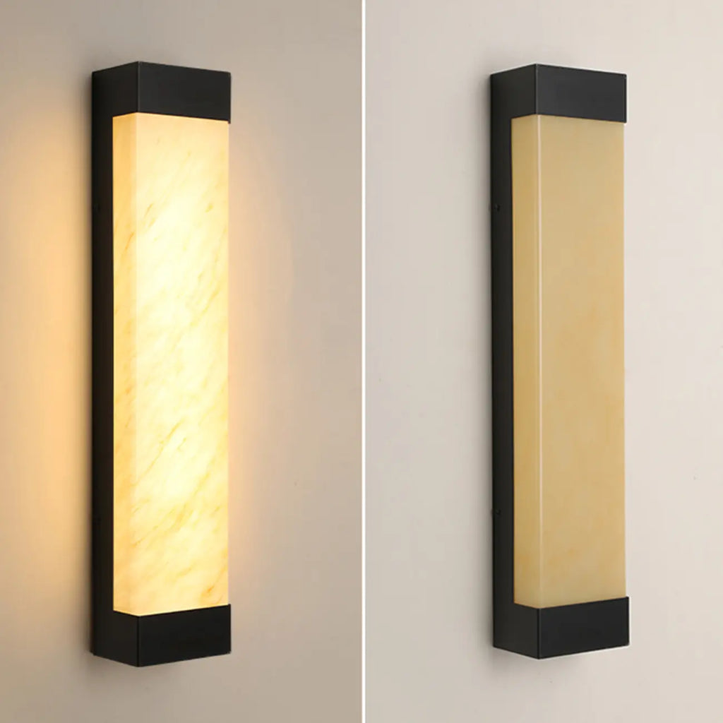 Applique murale LED beige en plastique d'extérieur contemporaine