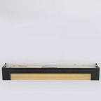 Applique murale LED beige en plastique d'extérieur contemporaine