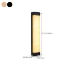 Applique murale LED beige en plastique d'extérieur contemporaine