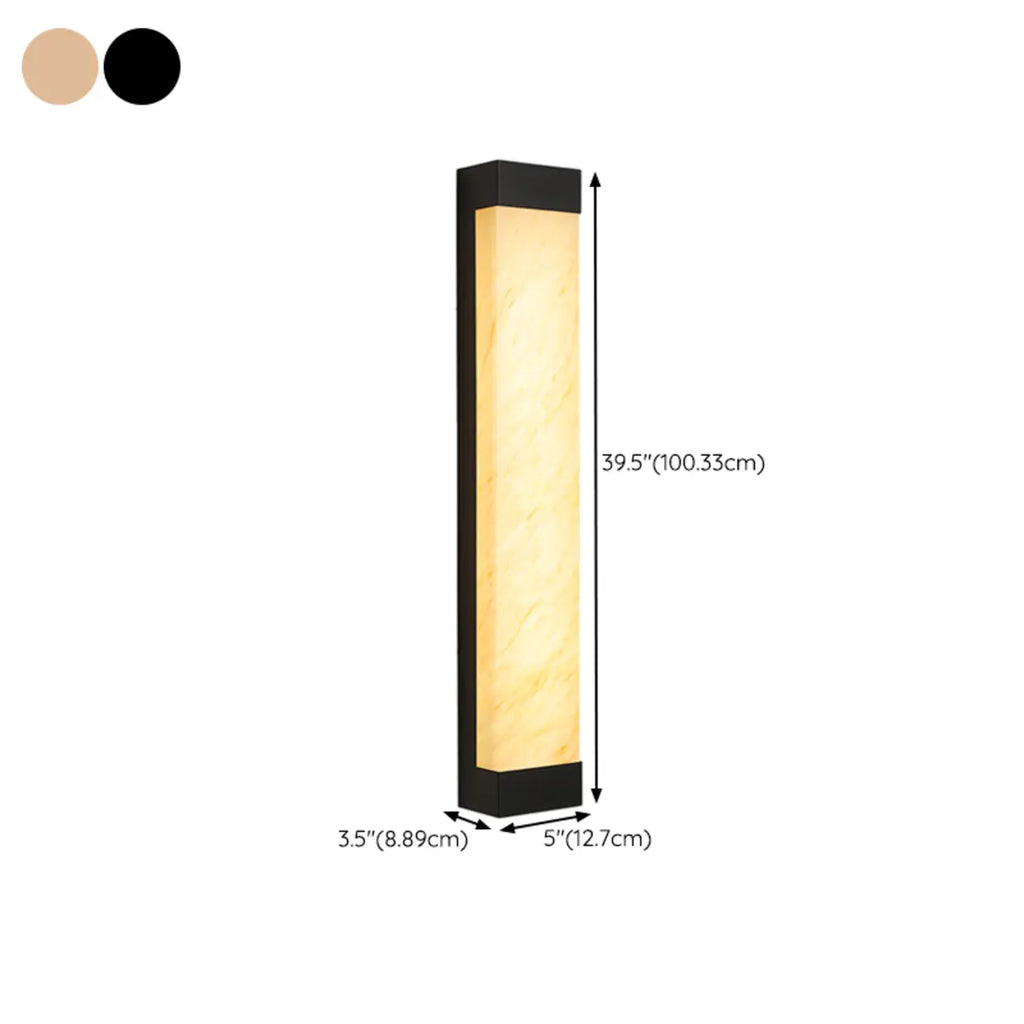 Applique murale LED beige en plastique d'extérieur contemporaine
