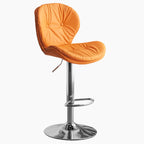 Tabourets de bar pivotants à oreilles en similicuir moderne pour la maison