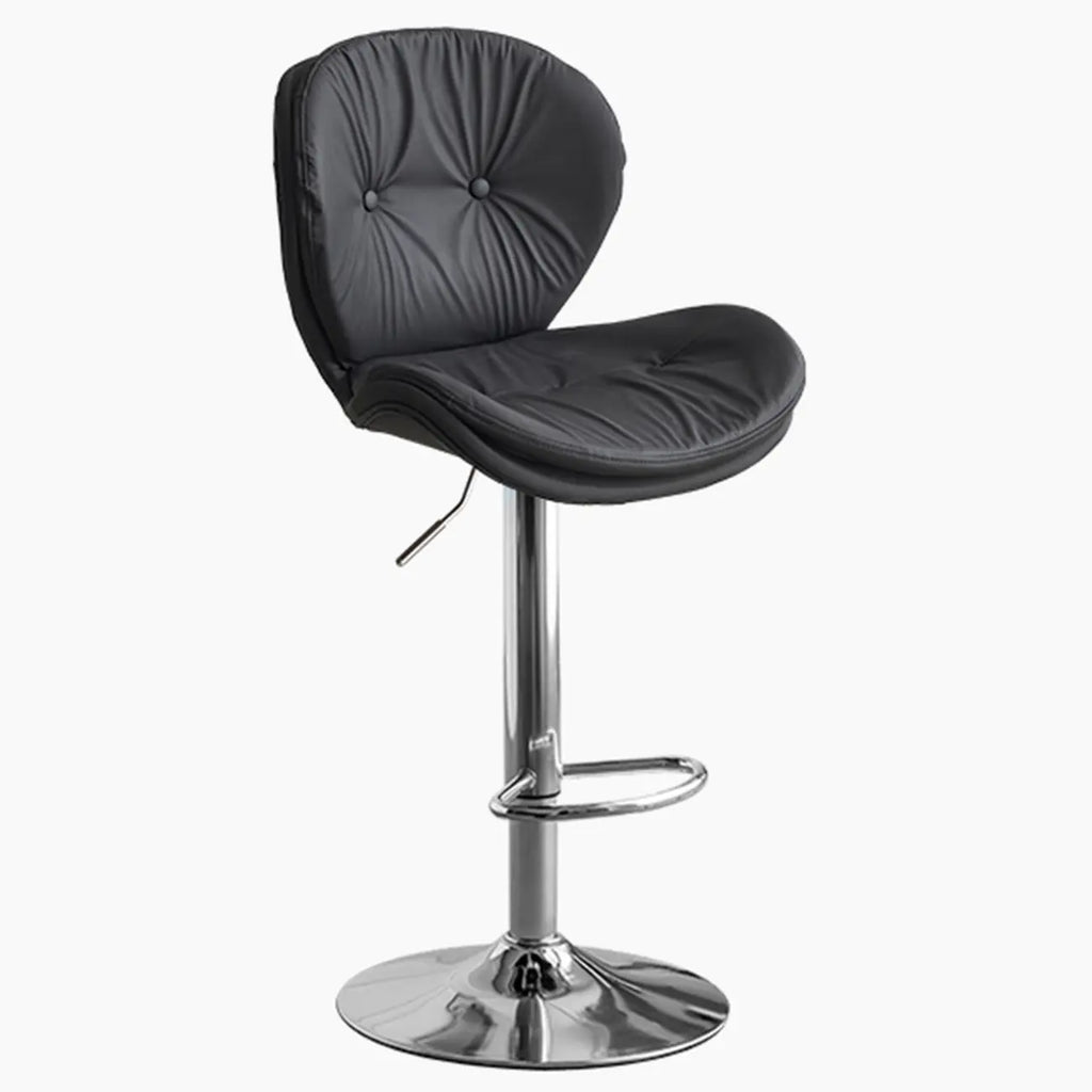 Tabourets de bar pivotants à oreilles en similicuir moderne pour la maison