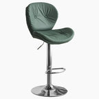 Tabourets de bar pivotants à oreilles en similicuir moderne pour la maison