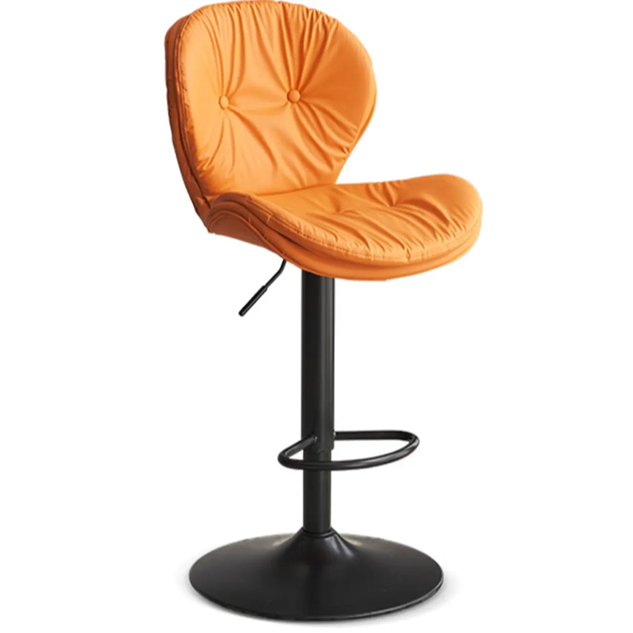 Tabourets de bar pivotants à oreilles en similicuir moderne pour la maison