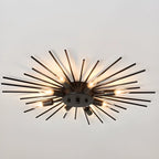 Plafonnier encastré Sputnik à étoile dorée