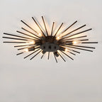 Plafonnier encastré Sputnik à étoile dorée