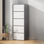 Armoire de rangement minimaliste en bois, gain de place, pour chambre à coucher