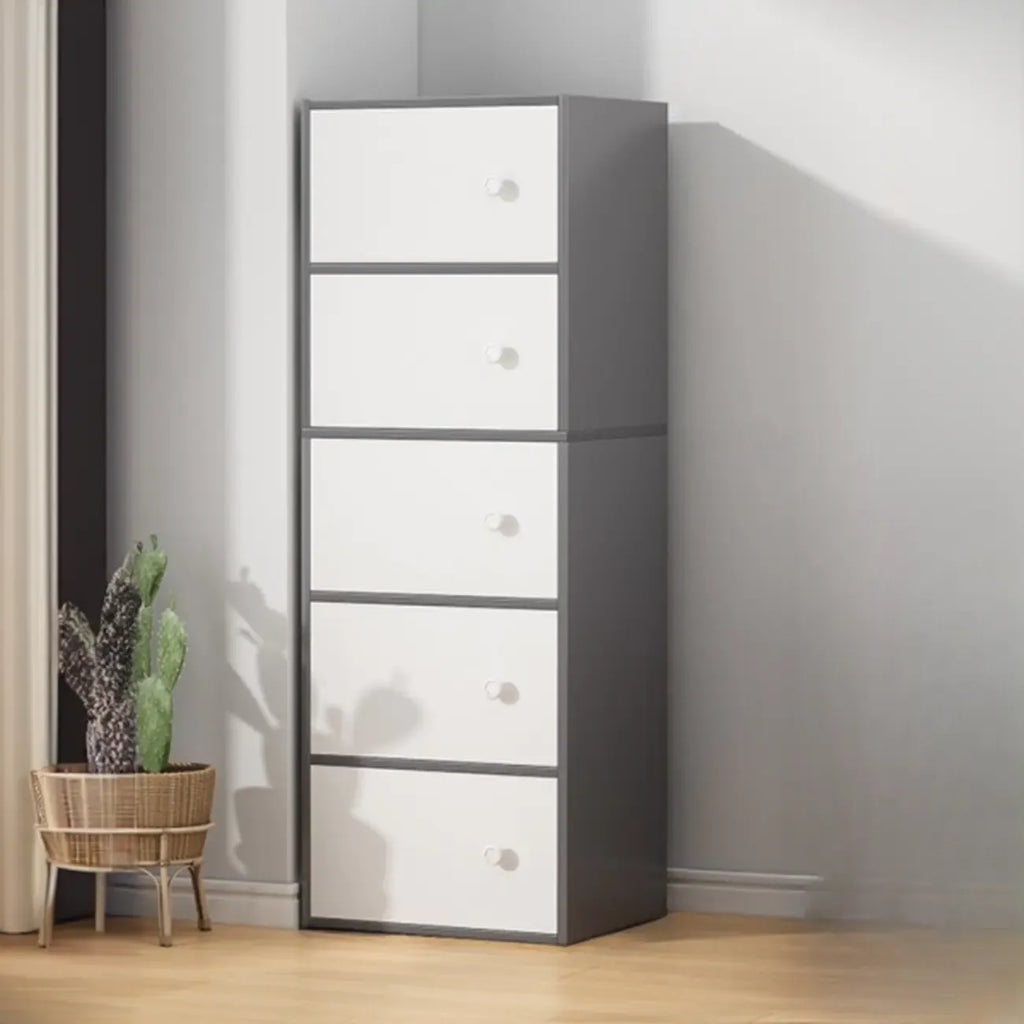Armoire de rangement minimaliste en bois, gain de place, pour chambre à coucher