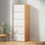 Armoire de rangement minimaliste en bois, gain de place, pour chambre à coucher