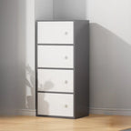 Armoire de rangement minimaliste en bois, gain de place, pour chambre à coucher