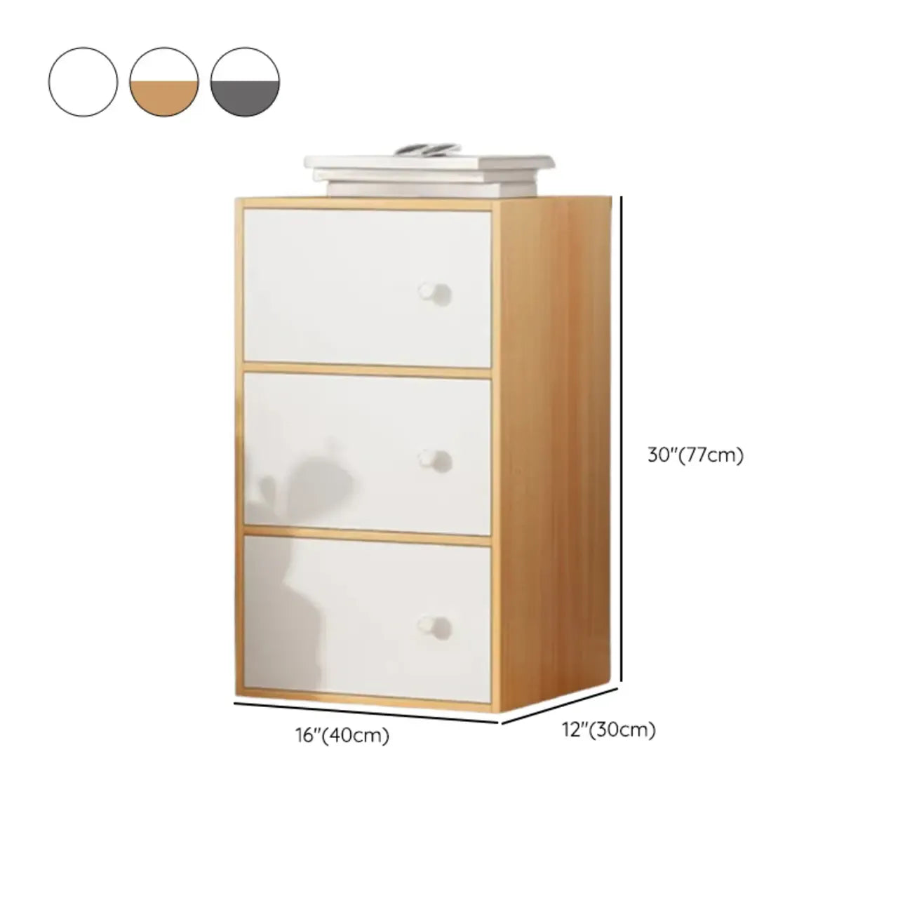 Armoire de rangement minimaliste en bois, gain de place, pour chambre à coucher