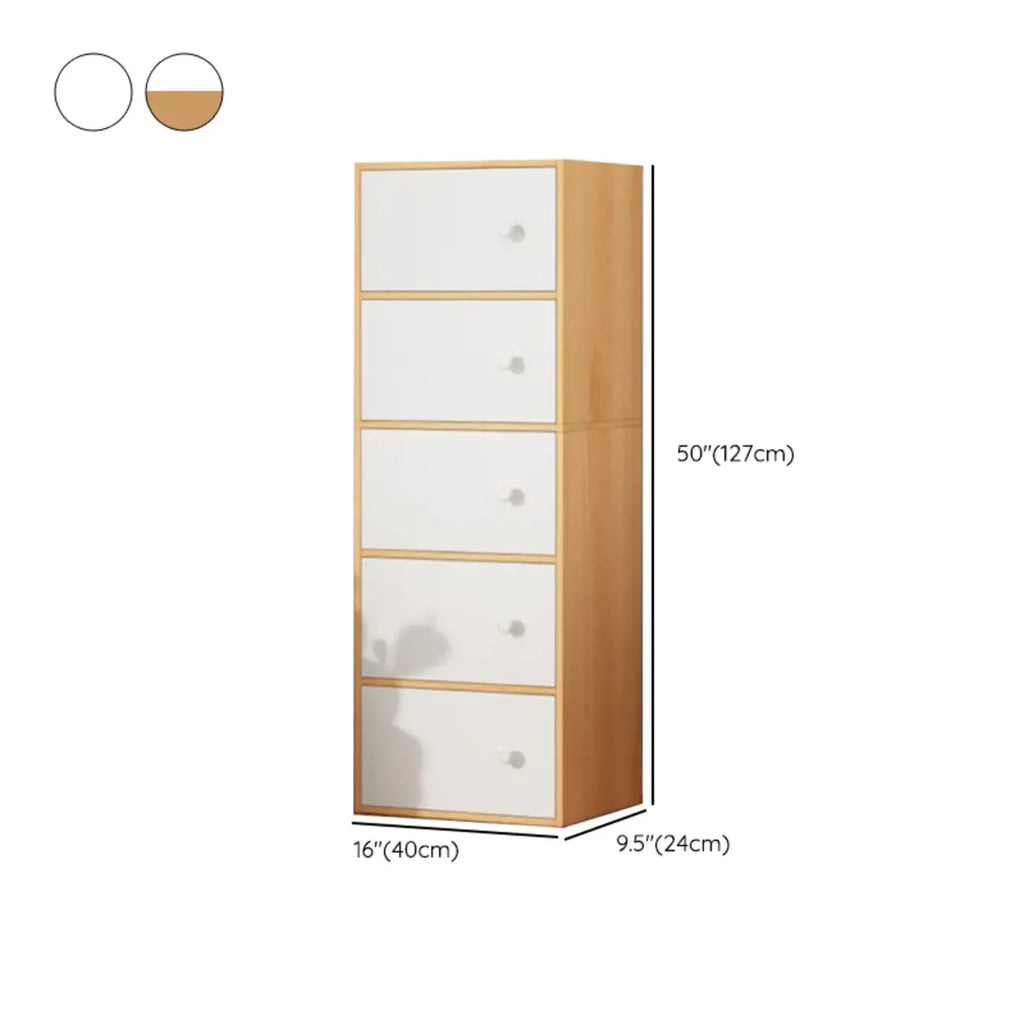 Armoire de rangement minimaliste en bois, gain de place, pour chambre à coucher