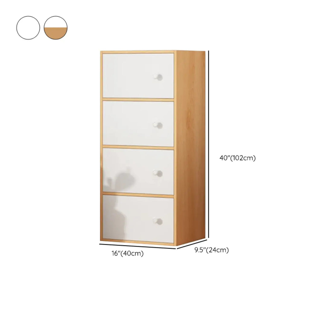Armoire de rangement minimaliste en bois, gain de place, pour chambre à coucher