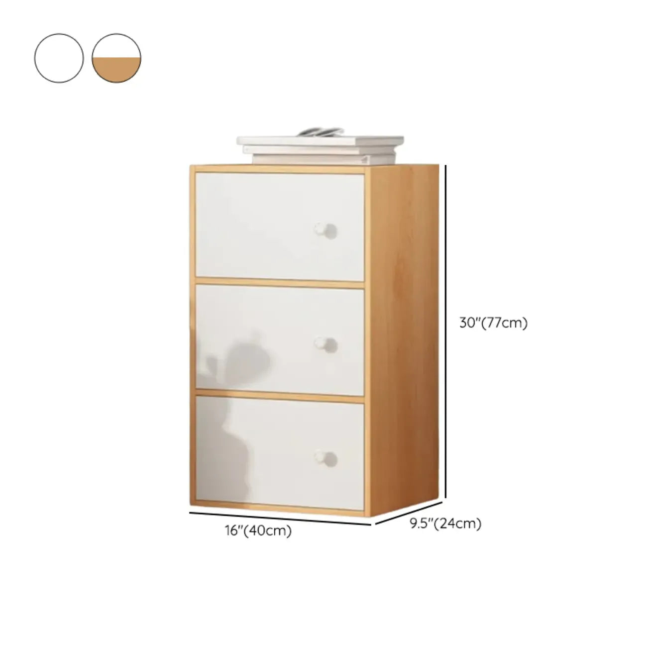 Armoire de rangement minimaliste en bois, gain de place, pour chambre à coucher