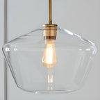 Suspension moderne en verre pour îlot de cuisine
