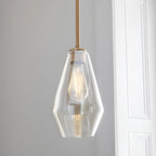 Suspension moderne en verre pour îlot de cuisine
