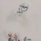 Applique murale cylindrique moderne en verre pour la décoration du salon