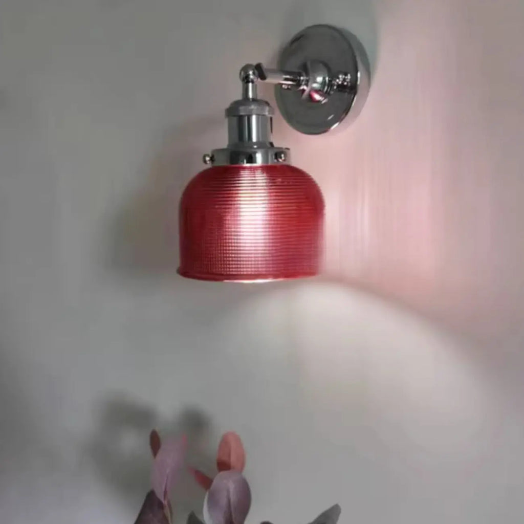 Applique murale cylindrique moderne en verre pour la décoration du salon