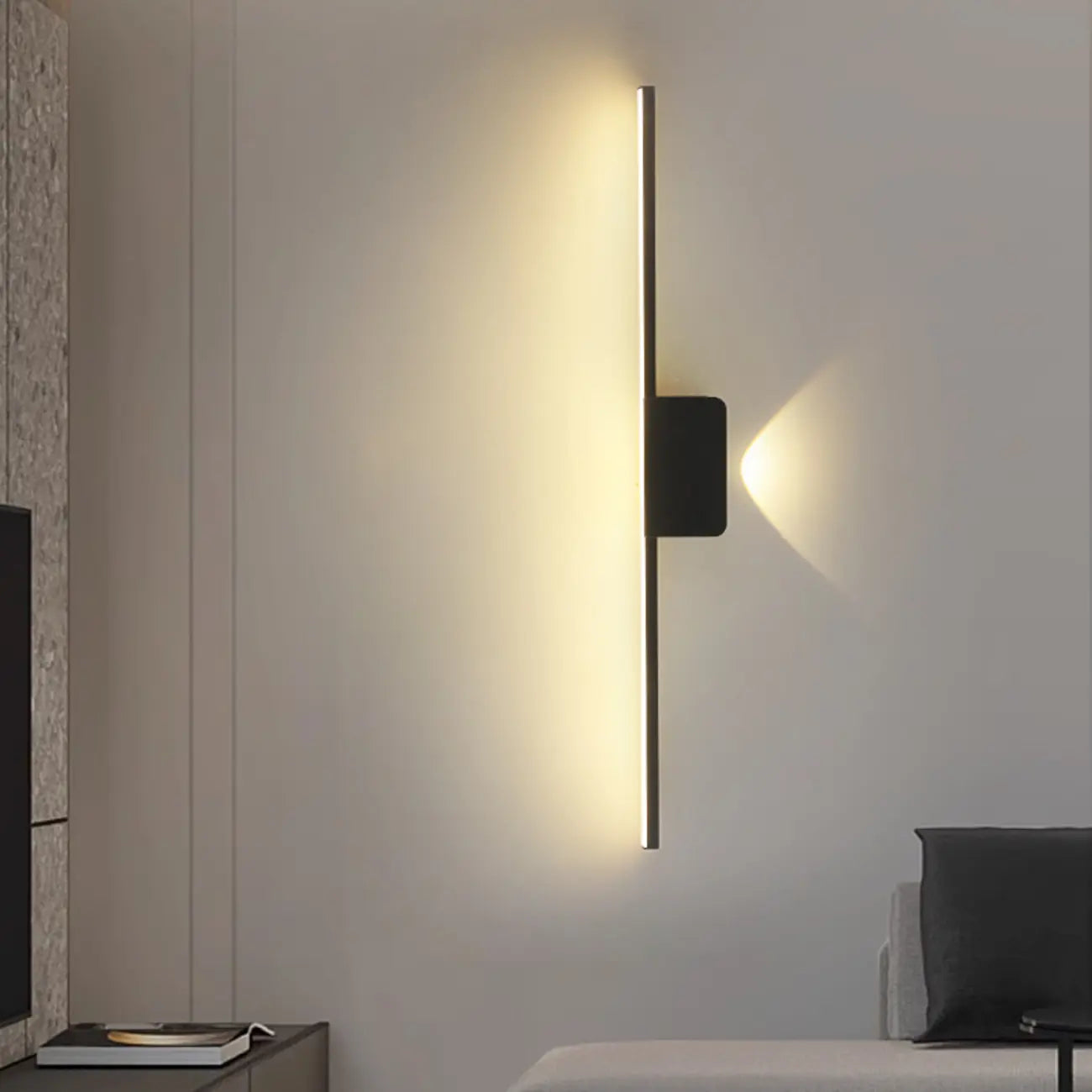 Lampade da bagno a 2 luci in ghisa nera