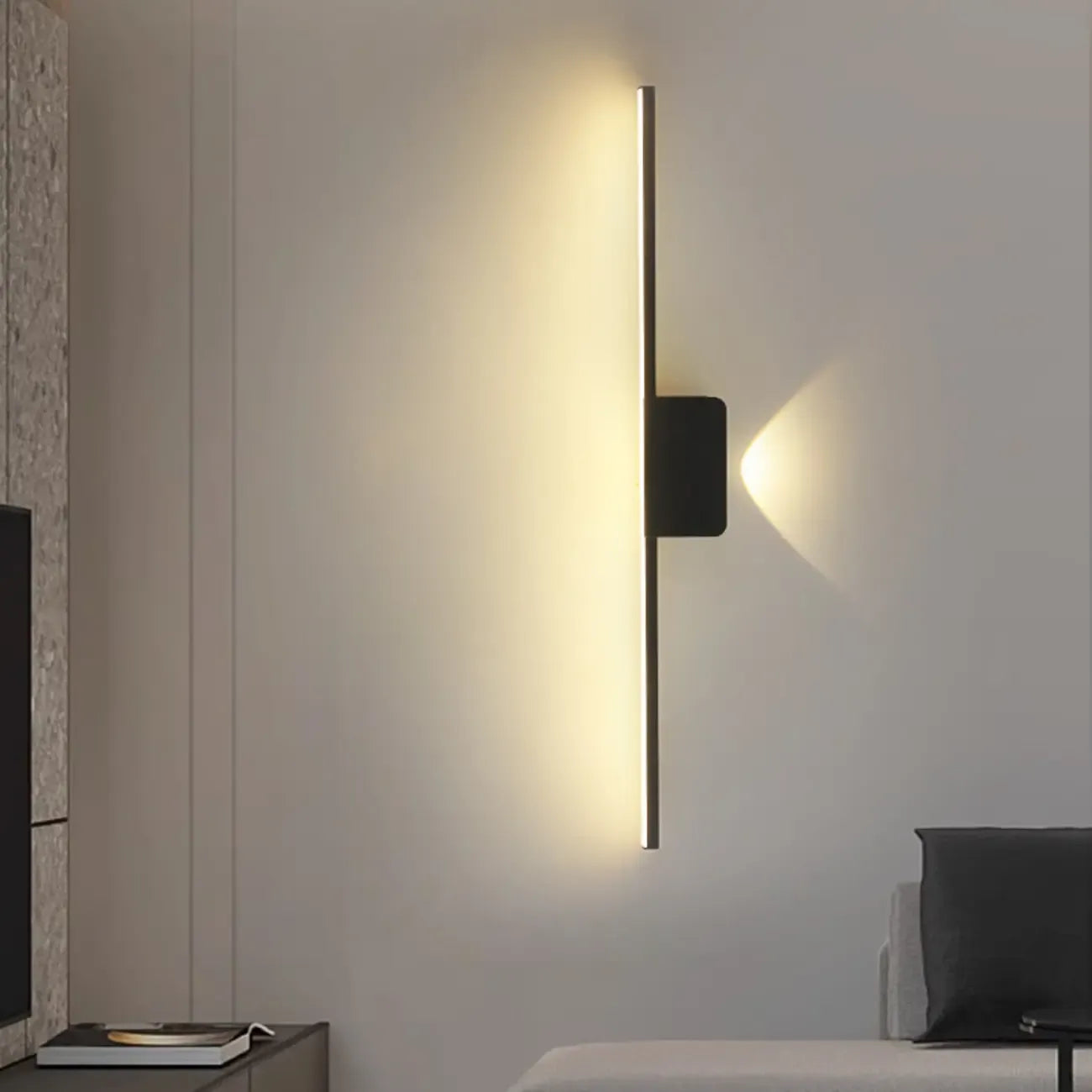 Lampade da bagno a 2 luci in ghisa nera