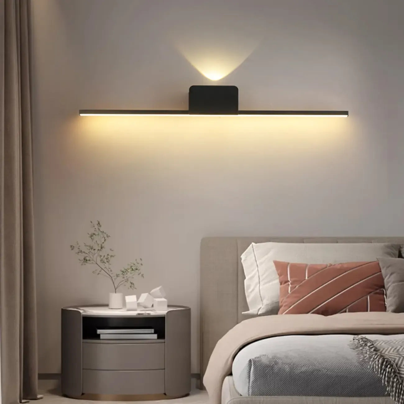 Lampade da bagno a 2 luci in ghisa nera