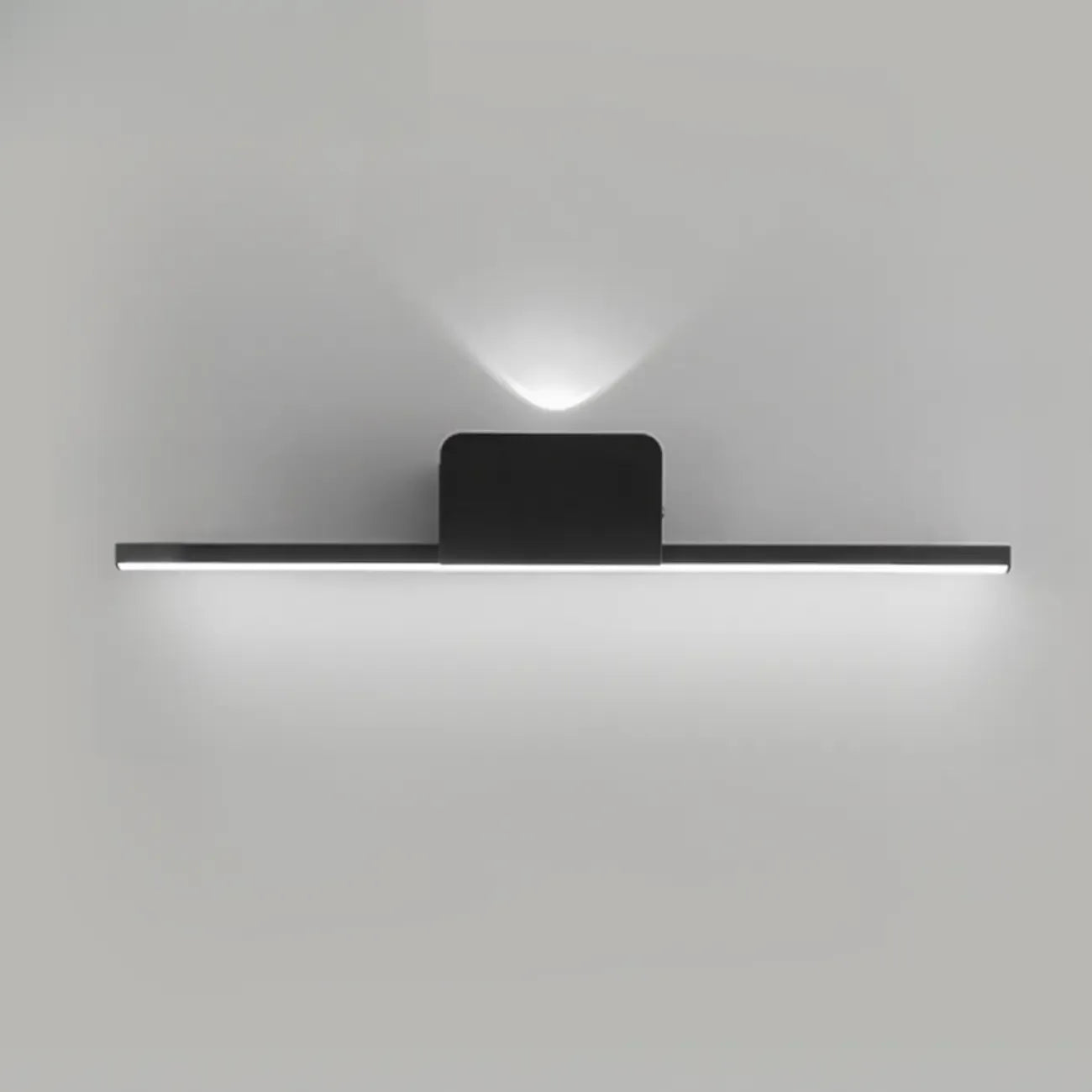 Lampade da bagno a 2 luci in ghisa nera
