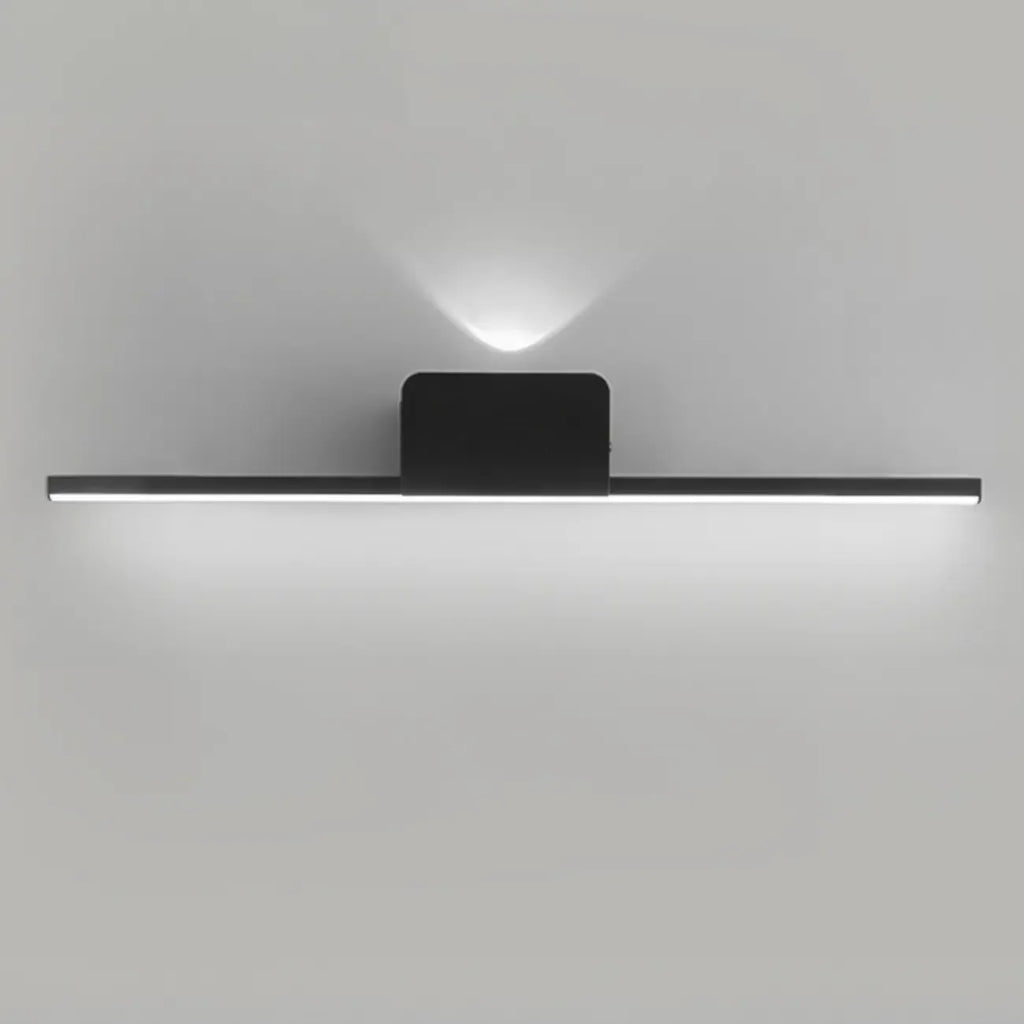 Lampade da bagno a 2 luci in ghisa nera