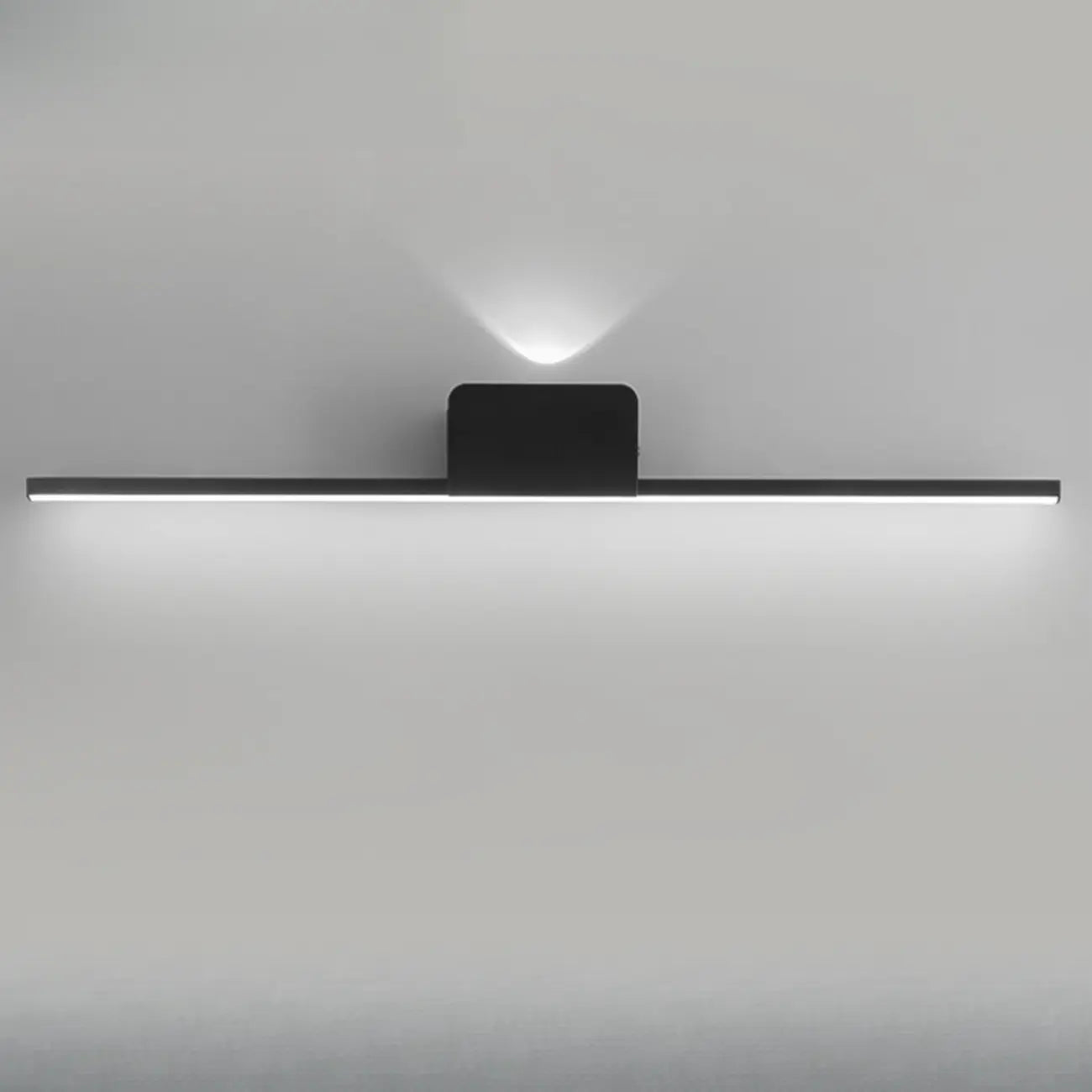 Lampade da bagno a 2 luci in ghisa nera