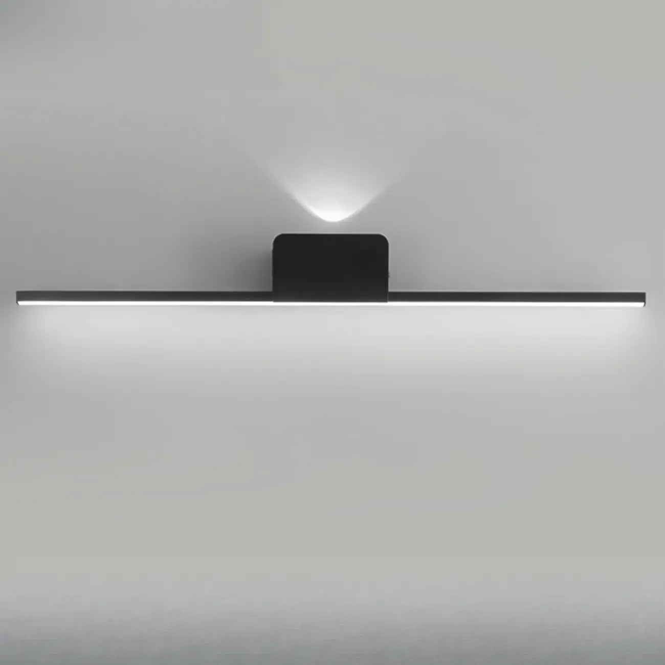 Lampade da bagno a 2 luci in ghisa nera