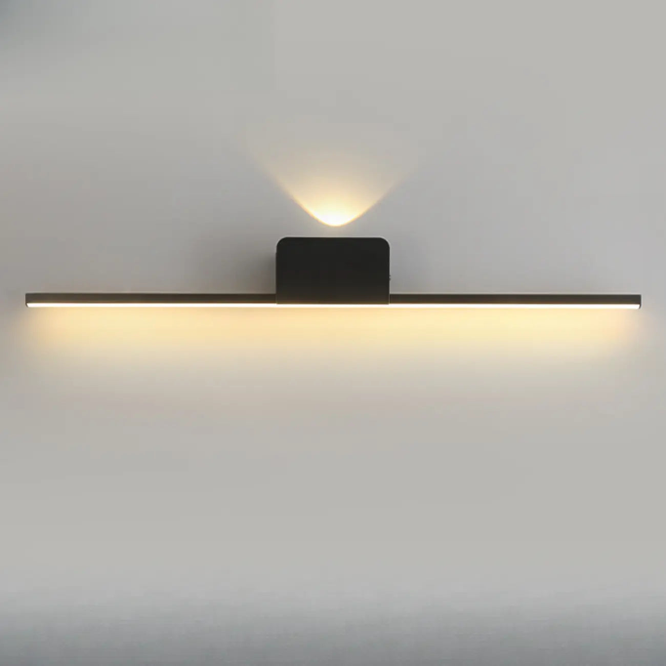 Lampade da bagno a 2 luci in ghisa nera