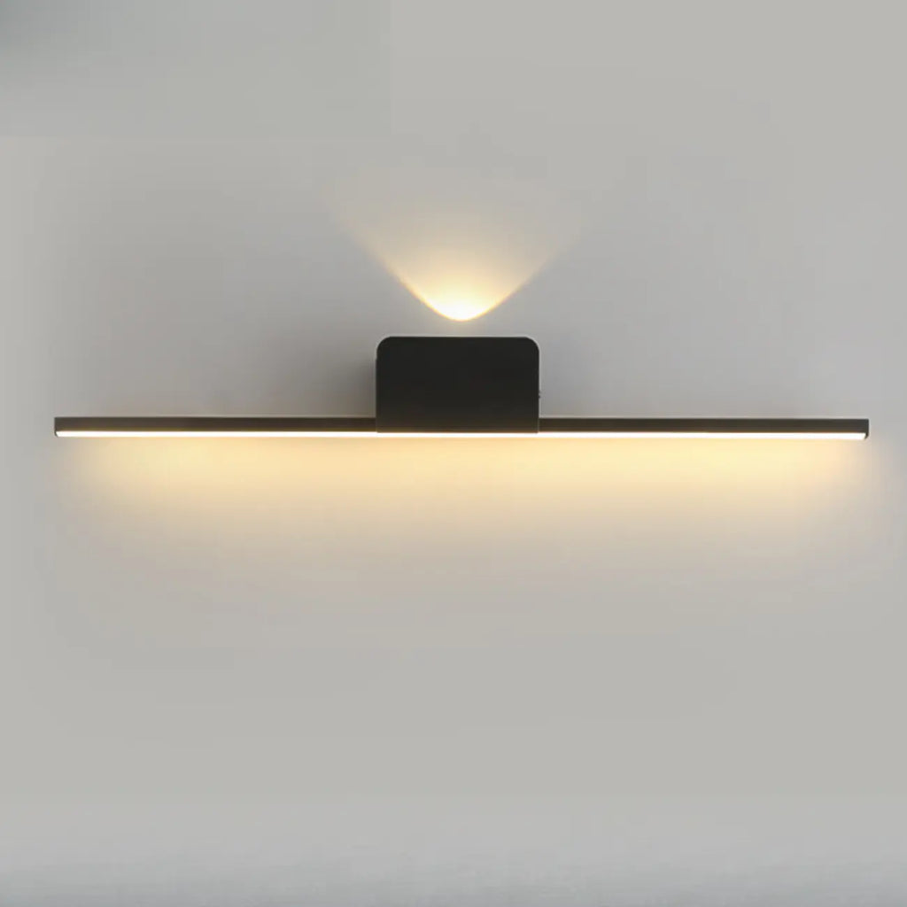 Lampade da bagno a 2 luci in ghisa nera