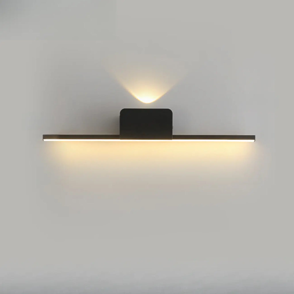Lampade da bagno a 2 luci in ghisa nera