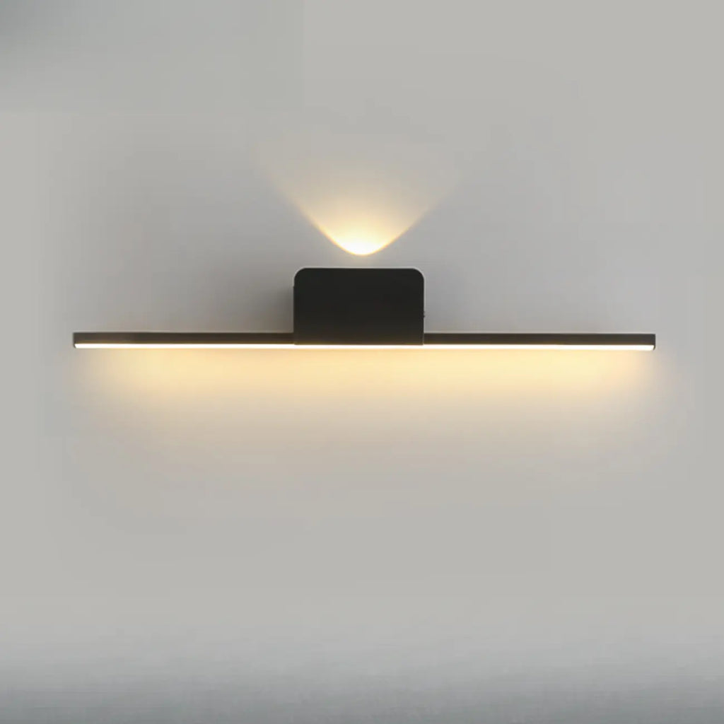Lampade da bagno a 2 luci in ghisa nera