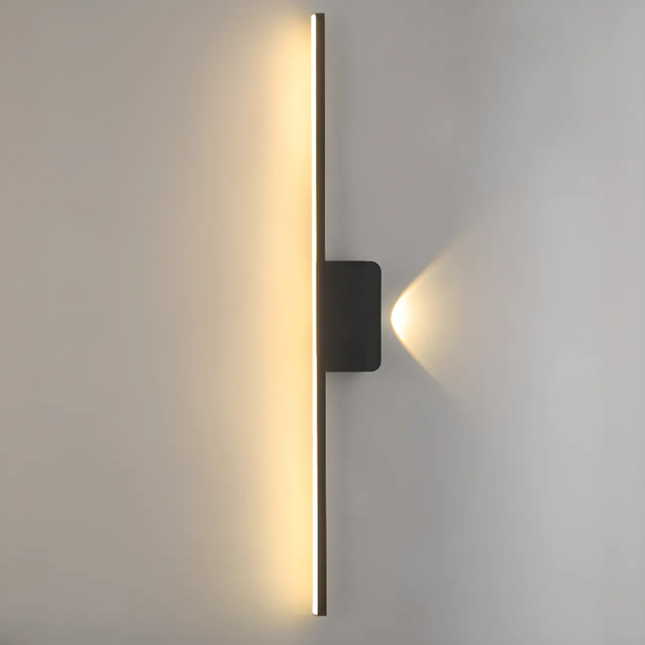 Lampade da bagno a 2 luci in ghisa nera