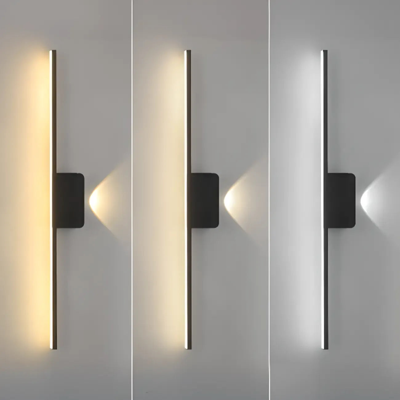 Lampade da bagno a 2 luci in ghisa nera