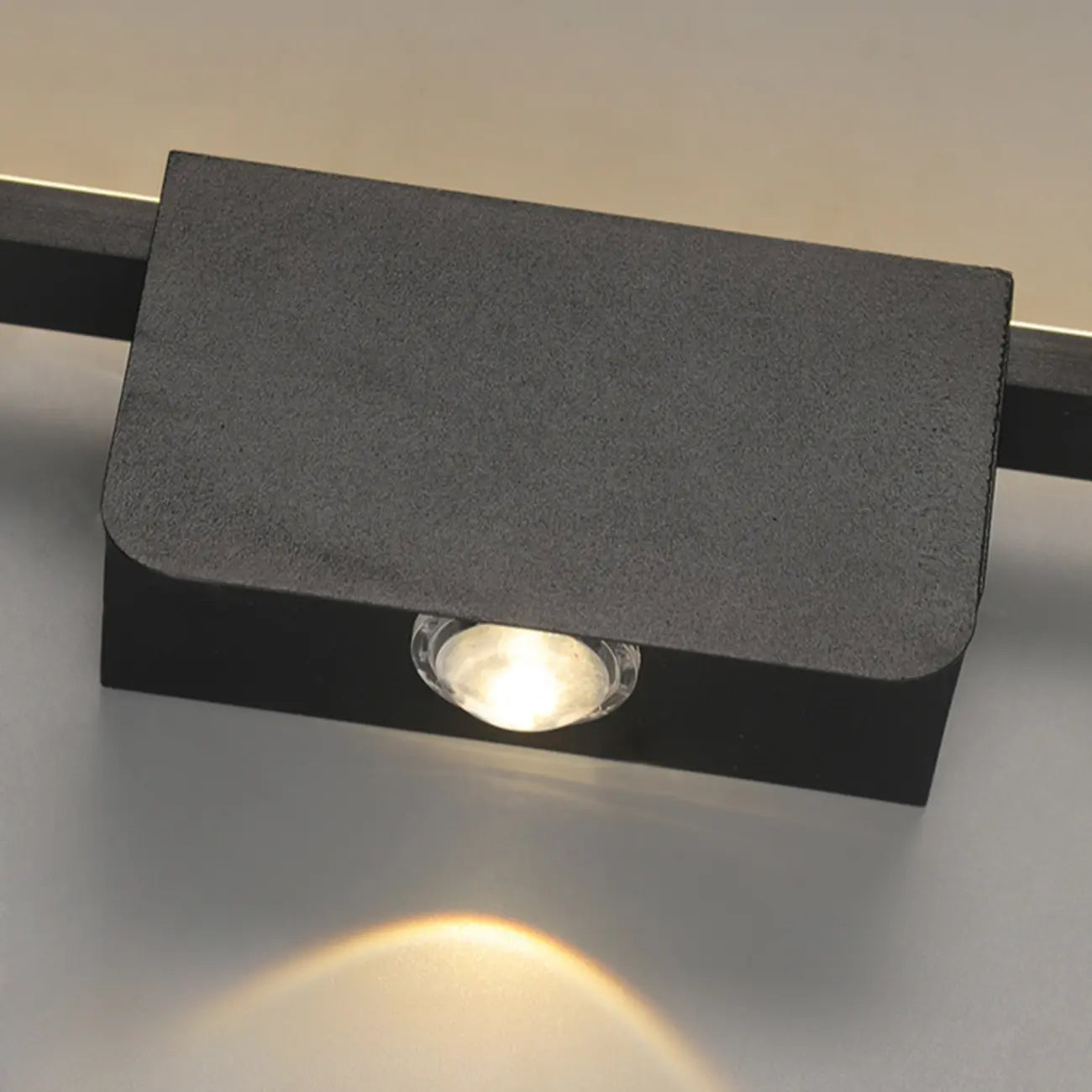 Lampade da bagno a 2 luci in ghisa nera