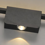 Lampade da bagno a 2 luci in ghisa nera