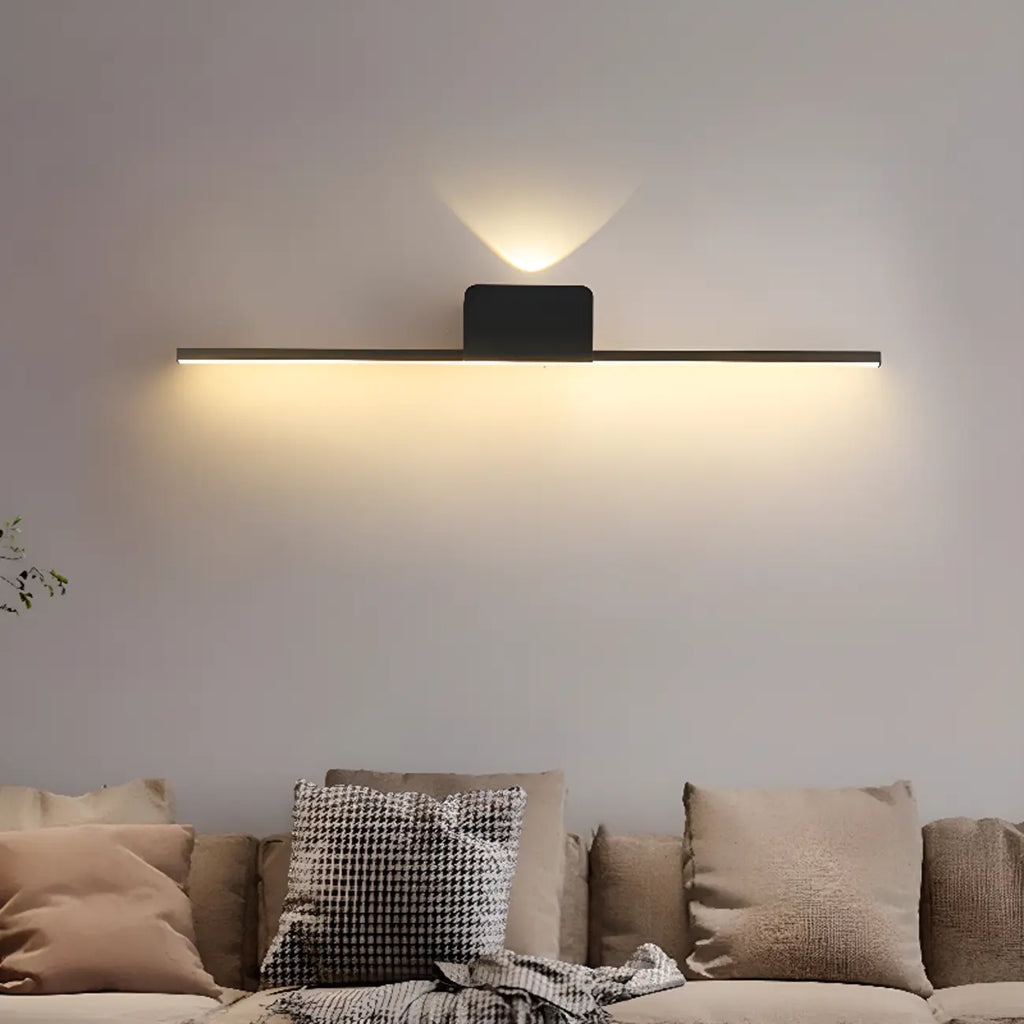 Lampade da bagno a 2 luci in ghisa nera