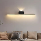 Lampade da bagno a 2 luci in ghisa nera