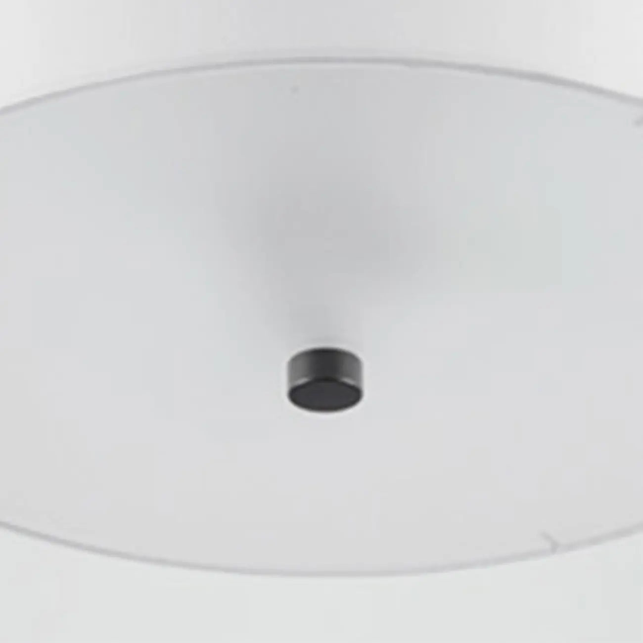 Plafonnier semi-encastré cylindrique moderne à LED pour salon